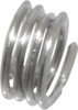 HeliCoil Screw-Locking Insert: Stainless Steel, M3 x 0.50 Metric Coarse, 1D 3 mm OAL, Tangless, Bright Finish, Grade 304 Stainless Steel A4184-3CN030 - 70065107