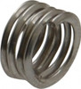 HeliCoil Screw-Locking Insert: Stainless Steel, M8 x 1.25 Metric Coarse, 1D 8 mm OAL, Tangless, Bright Finish, Grade 304 Stainless Steel A4184-8CN080 - 70065701