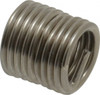 Recoil Screw-Locking Insert: Stainless Steel, M5 x 0.80 Metric Coarse, 2D 10 mm OAL, Tangless, Bright Finish, Stainless Steel 15054MA - 91908590