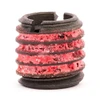 E-Z LOK Thread Locking Insert: M8 x 1.25 Internal Thread, M12 x 1.75 External Thread, Metric Coarse, 12.5 mm OAL, Self-Lock Wall Carbon Steel 450-8 - 67498436