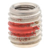 Made in USA Thread Locking Insert: #8-32 Internal Thread, 1/4-28 External Thread, UNC, 9/32" OAL, Thread Repair Stainless Steel 29103 - 06847107