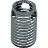 Rockmount Research and Alloys Thread Locking Insert: M8 x 1.25 Internal Thread, M10 x 1.25 External Thread, Metric, 35/64" OAL, Self-Lock Thin Wall Case-Hardened Steel 90381 - 29240678