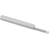 Micro 100 Single Point Theading Tool: 0.12" Min Thread Dia, 32 to 56 TPI, 0.5" Cut Depth, Internal, Solid Carbide 3/16" Shank, 2" OAL, 60 ° Profile, 0.03" Projection from Edge, Bright/Uncoated IT-120500 - 15275316