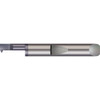 Micro 100 Single Point Theading Tool: 0.29" Min Thread Dia, 14 to 40 TPI, 1" Cut Depth, Internal, Solid Carbide 5/16" Shank, 2-1/2" OAL, 60 ° Profile, 0.07" Projection from Edge, AlTiN Finish QIT-2901000X - 15281496