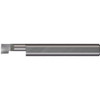 Micro 100 Boring Bar: 0.18" Min Bore, 1-1/2" Max Depth, Right Hand Cut, Solid Carbide 1/4" Shank Dia, 2-1/2" OAL BB-1801500S - 81532392