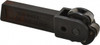 Knurlcraft Neutral Cut, Diamond & Straight, 5/8" Wide 1-3/8" High x 4-1/4" Long Rectangle Shank, Revolving-Head Bump Knurlers 6 Knurls Required (Included), 3/4" Diam x 3/8" Wide Face, 1/4" Hole Diam, Series E K1-95-1375-E - 08653206