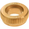 Dorian Tool Beveled Face Knurl Wheel: 1" Dia, 90 ° Tooth Angle, 14 TPI, Straight, High Speed Steel 1/4" Face Width, 1/2" Hole, Series SW4 73310128028 - 47141536