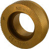 Dorian Tool Standard Knurl Wheel: 1" Dia, 90 ° Tooth Angle, 30 TPI, Diagonal, Cobalt 3/8" Face Width, 1/2" Hole, 30 ° Helix, Series SW4 73310128118 - 74757493