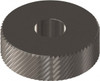 Made in USA Beveled Face Knurl Wheel: 5/8" Dia, 90 ° Tooth Angle, 16 TPI, Diagonal, Cobalt 1/4" Face Width, 1/4" Hole, 30 ° Helix, Series GK GKRX216BN - 38291431