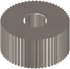 Made in USA Standard Knurl Wheel: 1" Dia, 90 ° Tooth Angle, 16 TPI, Straight, High Speed Steel 3/8" Face Width, 5/16" Hole, Series OU OUS-216 - 38293080