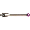 Renishaw CMM Ball Stylus: 2.50 mm Ball Dia, 20 mm OAL, M2 Ruby Point, Stainless Steel Stem A-5000-7804 - 00552075