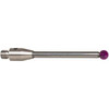 Renishaw CMM Ball Stylus: 3 mm Ball Dia, 30 mm OAL, M2 Ruby Point, Solid Carbide Stem A-5003-0038 - 00552273