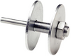 WALTER Surface Technologies FINISHING MANDREL | 8MM X 1/2"  MANDREL / 6" FX  | Mandrel for use on straight grinders and drills with 6" FX wheels - 8 mm shaft - 07X005