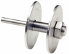 WALTER Surface Technologies FINISHING MANDREL | 1/4"  X 7/8"  MANDREL / 6" FX | Power Grinder, Buffer & Sander Arbors: Threaded Arbor, Straight Grinders and Drills, Grinders, Drill - 07X008