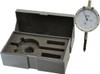 Fowler Dial Drop Indicator: 0.4" Range, 0-50-0 Dial Reading, 0.0005" Graduation Lug Back, Revolution Counter 52-520-250-1 - 79401451