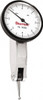 Starrett Dial Test Indicators: 0.008 Max, 0-5-0, Horizontal 1-1/4" Dia, White Dial, 0.0001" Graduation 12331 - 30752273