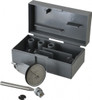 TESA Brown & Sharpe Dial Test Indicators: 0.008 Max, 0-5-0, Vertical 1-1/2" Dia, White Dial, 0.0001" Graduation 599-7024-3 - 06226617