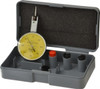 TESA Brown & Sharpe Dial Test Indicators: 0.8 Min, 0-0.4-0, 0.01 mm Accuracy, Horizontal White Dial 599-7031-14 - 06226682