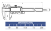 Dasqua 0-6" Pro Digital Caliper With High 0.0005" Accuracy - 9020-0005