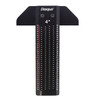Dasqua 4" T-Shaped Ruler With Marked Holes - 1804-5333