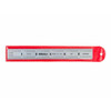 Mitutoyo Steel Rule: 6" OAL, Decimal & Metric Graduation, Flexible, 1/2" OAW Silver, Satin Chrome-Plated, 1/50" Graduation 182-208 - 06241335