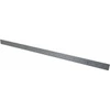 PEC Tools Steel Rule: 24" OAL, Decimal & Metric Graduation, Rigid, 1-1/8" OAW Silver, Satin Chrome-Plated, 10" Graduation 562-024 - 01471044