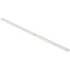 SPI Steel Rule: 12" OAL, Decimal & Metric Graduation, Flexible, 1/2" OAW Silver, Satin Chrome-Plated, 1/2 & 1/50" Graduation 14-683-7 - 76417781