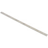 SPI Steel Rule: 12" OAL, English & Metric Graduation, Flexible, 1/2" OAW Silver, Polished Finish, 1/2, 1/32 & 1/64" Graduation 13-889-1 - 59625038