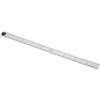 SPI Steel Rule: 18" OAL, English & Metric Graduation, 1-1/8" OAW Silver, Satin Chrome-Plated, 1/2, 1/32 & 1/64" Graduation 13-940-2 - 69745826
