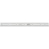 SPI Steel Rule: 6" OAL, English & Metric Graduation, Flexible, 1/2" OAW Silver, Satin Chrome-Plated, 1/2, 1/32 & 1/64" Graduation 13-864-4 - 69745990