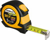 Komelon Tape Measure: 16 ft. Long, 25 mm Width, Yellow Blade 5 mm Graduation, Inch & Metric Graduation, Black & Yellow Case PSE55E - 49255250