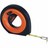 Lufkin Tape Measure: 164 ft. Long, 3/8" Width, Yellow Blade 1/8" Graduation, Inch & Metric Graduation, Black & Orange Case HYT50CME - 11725694