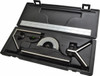 TESA Brown & Sharpe 4 Piece, 12" Combination Square Set 1/16, 1/32, 1/64 & 1/8" (4R) Graduation, Hardened Steel Blade, Hardened Steel Center, Protractor & Square Head 599-438-1204-1 - 06505713