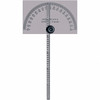 Mitutoyo Round & Rectangular Head Protractors, Head Type: Square Head, Blade Length (Inch): 6, Maximum Measurement (Degrees): 180, Dial Graduation (Minutes): 0.00, Dial Graduation (Degrees): 1.00, Dial Range: 0-180 968-203 - 00484949