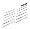Williams Industrial Tools 12 pc 5-1/2" Smooth Cut Needle File Set - 2-472-14-2-0-W
