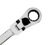 Williams Industrial Tools 12 mm 12-Point Metric Flex-Head Reversible Ratcheting Combination Wrench - JHW1212MRCF