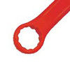 Williams Industrial Tools 9/16" 12-Point SAE SUPERCOMBO® High Visibility Red Combination Wrench - JHW1218RSC