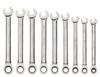 Williams Industrial Tools 9 pc Metric Combination Ratcheting Wrench Set - JHMWS1123NRC