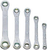 Williams Industrial Tools 5 pc Metric Double Head Ratcheting Box Wrench Set - JHWMWS-30
