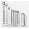 Williams Industrial Tools 12 pc Metric Double Head 10° Offset Box End Wrench Set - JHWMWS-BWM12