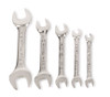 Williams Industrial Tools 5 pc SAE Short Double head Open End Wrench Set - JHWWS-1605