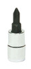 Williams Industrial Tools 1/4" Drive #1 Phillips Screwdriver Bit Socket - JHW35051