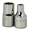 Williams Industrial Tools 1/4" Drive 6-Point Metric 5.5 mm Shallow Socket - JHWMM-605.5