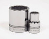Williams Industrial Tools 1/2" Drive 12-Point Metric 30 mm Shallow Socket - JHWSTM-1230