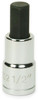 Williams Industrial Tools 1/2" Drive SAE 7/16" Standard Length Hex Bit Socket - JHW35214