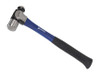 Williams Industrial Tools 24 oz Ball Pein Hammer with Fiberglass Handle with Cushion Grip - JHW20545