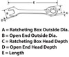 Williams Industrial Tools 14 mm 12-Point Metric Reversible Ratcheting Combination Wrench - JHW1214MRCU