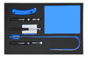 Williams Industrial Tools 5 pc Utility Tool Set in 1/3 Foam Drawer Inset - JHWFITS-6