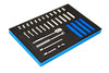 Williams Industrial Tools 29 pc 3/8 Drive 6-Point Metric Shallow & Deep Socket Set in 1/3 Foam Drawer Inset - JHWFMSB-29F