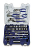 Williams Industrial Tools 58 pc 3/8" Drive 6-Point SAE & Metric Socket, Screwdriver & Pliers Set Rugged Case System - JHW50615B